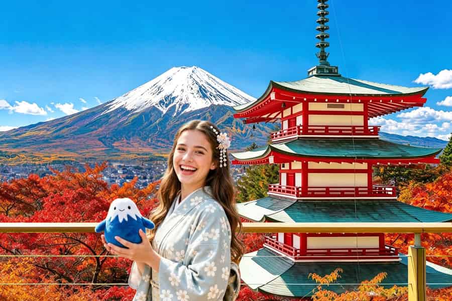 Tour zum Fuji und nach Hakone: Arakurayama, Oshino Hakkai, Owakudani. Foto: GetYourGuide Tour zum Fuji und nach Hakone: Arakurayama, Oshino Hakkai, Owakudani. Foto: GetYourGuide