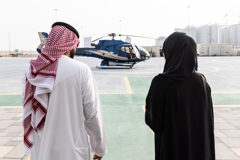 Abu Dhabi: passeio de helicóptero compartilhado