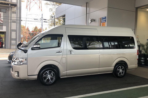 Tokyo : Transfert privé de Narita à la ville de Tokyo (10 places)