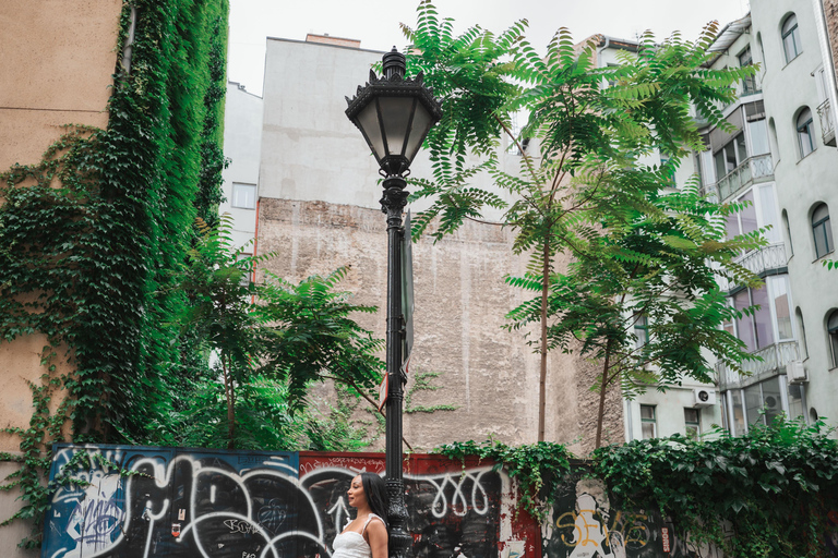 Foto di strada nelle vie più belle di Budapest
