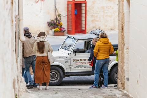 Gozo: dagtour per Jeep met lunch en motorbootvaart