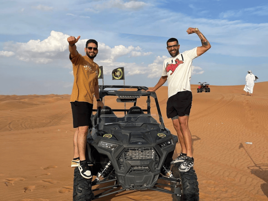 Dubai Dune Bashing Dune Buggy Camel Ride Bbq Dinner Getyourguide