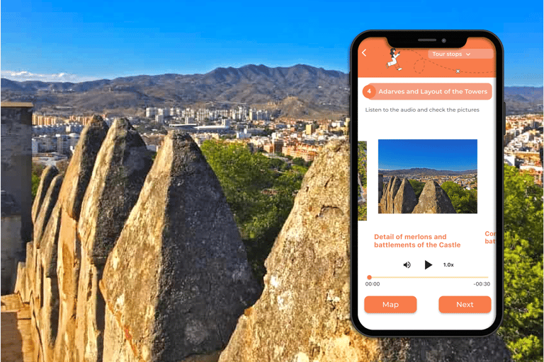 Castillo de Gibralfaro Málaga: Skip-the-Line and Group-Free Ticket + Audio Guide