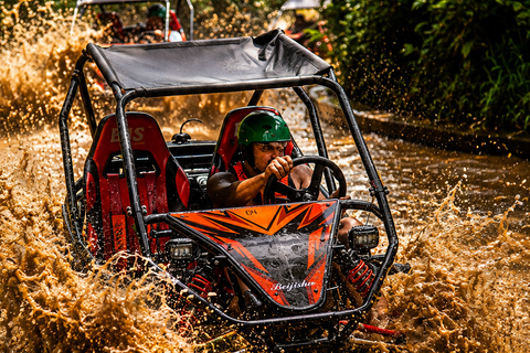 Ubud: Buggy Adventure with Meal, Heaven Swing & Koi Boat Transportation only