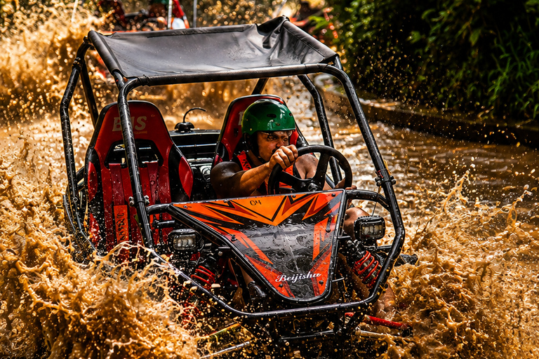 Ubud: Buggy Adventure with Meal, Heaven Swing & Koi Boat Transportation only