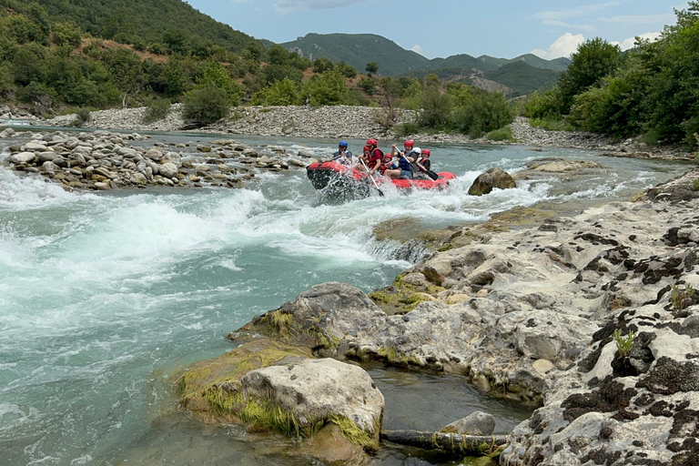 Permet Vjosa National Park Rafting Tour met gids + Hot Springs