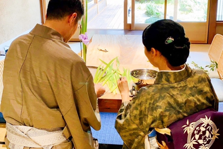 Kioto: Ceremonia parzenia herbaty w ogrodzie japońskiego malarza