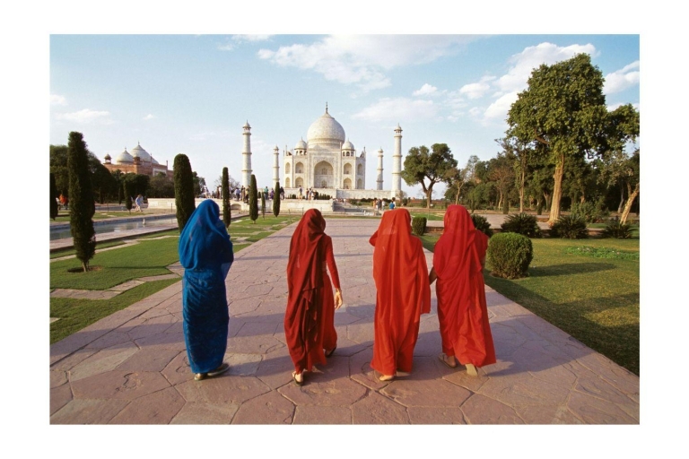 Van Agra: Skip-the-Line Taj Mahal & Agra Fort TourTour met lunch en toegangsprijs