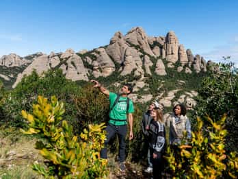 Barcelona: Montserrat-Wanderung, Natur & Kloster, halbprivat