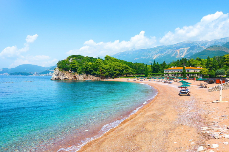 From Tirana, Durrës, or Shkodër: Montenegro Coast Day Trip Tirana: Montenegro Day Tour, Budva & S.Stefan