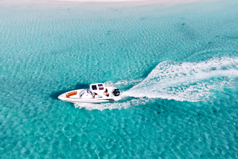 Hurghada: Paradise Speedboat W/ Optional Snorkeling & Lunch Island Transfer: Sea Taxi Speedboat, Without Entry Ticket