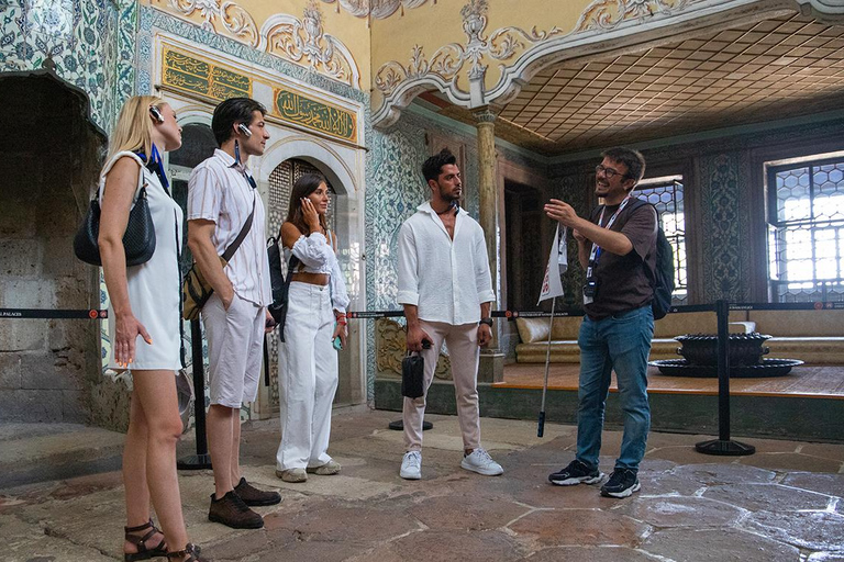 Bilhetes para Istambul: Hagia Sophia, Topkapi e Cisterna da BasílicaHagia Sophia, Cisterna da Basílica + Palácio de Topkapi, incluindo o Harém