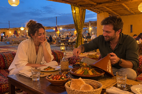 Marrakech : Agafay Desert Dinner Under the Stars & Fire Show