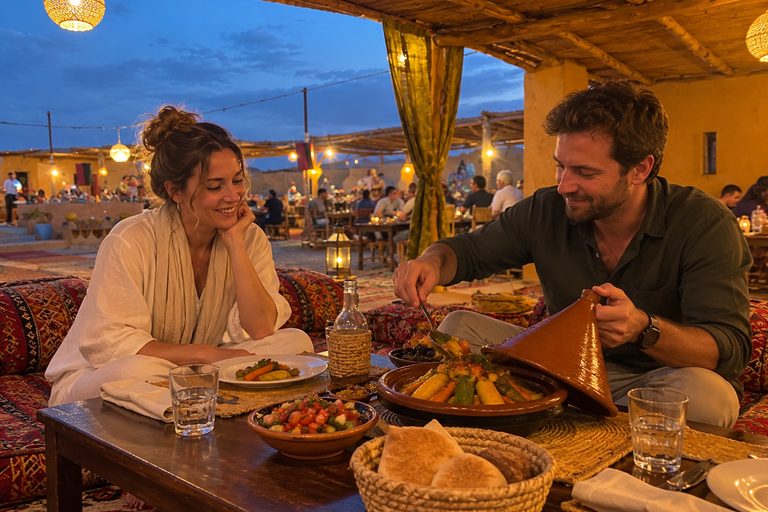 Marrakech : Agafay Desert Dinner Under the Stars & Fire Show