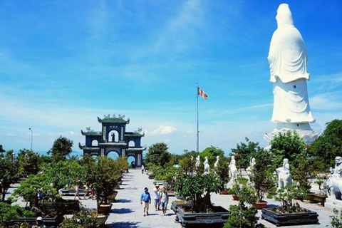 Hoi An: Marble Mountain & Monkey Mountain in Afternoon Tour Pick up in Hoi An area