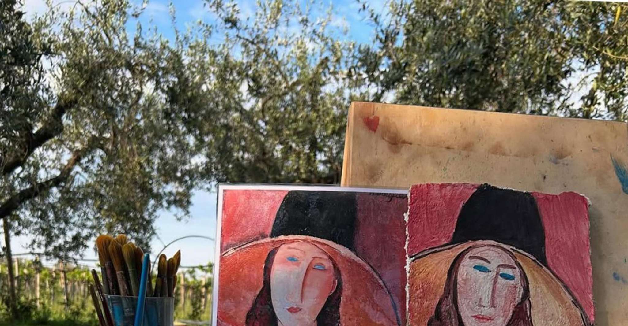 Santa Maria Imbaro: Laboratorio di Affresco con Picnic al Chiar di Luna