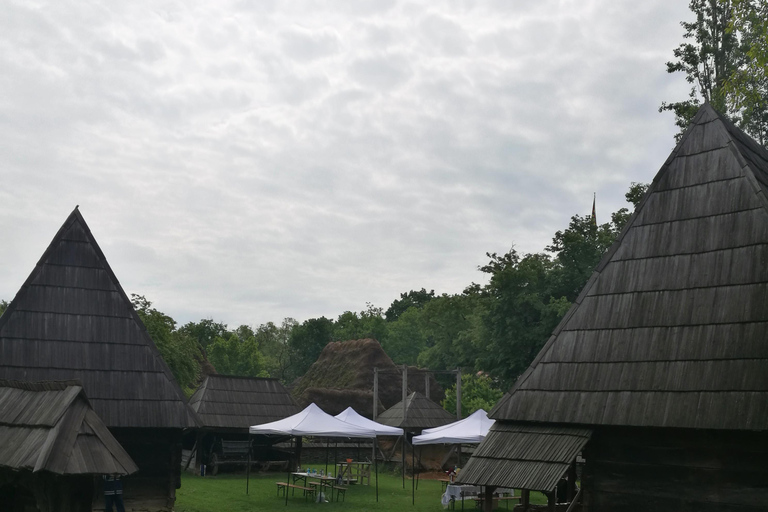 Panoramaturné i Bukarest med tre stopp och två besök.