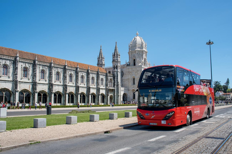 Hop-On/Hop-Off-Bus mit Oceanario Ticket72H 4 Linien Hop on Hop Off Ticket mit Eintritt ins Ozeanarium