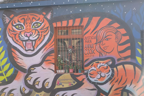 Santiago : Yungay, mémoire, art et visite à pied du quartier