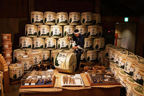 from Osaka to Kobe: Sake Brewery & Kirin Beer Factory Tour Share Tour /w Hotel Pickup