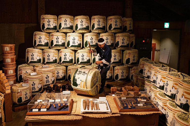 from Osaka to Kobe: Sake Brewery & Kirin Beer Factory Tour Share Tour /w Hotel Pickup