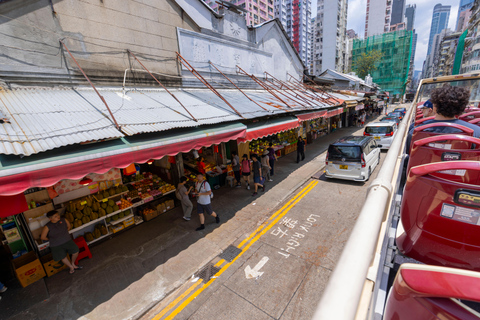 Hong Kong: sky100 Observation Deck &amp; Hop-on, Hop-off-buss