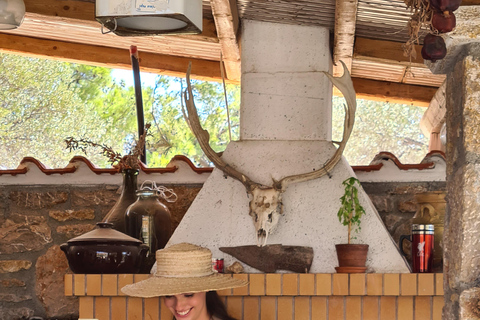 Rhodes: 1952 Farmhouse Cooking & Lunch with Unlimited Wine Rhodes: Cooking Class & Lunch at a traditional Farmhouse
