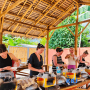Port Barton: Cooking Class Filipino Dishes (Charcol Stove) Port Barton: Cooking Class Filipino Dishes (Charcol Stove)