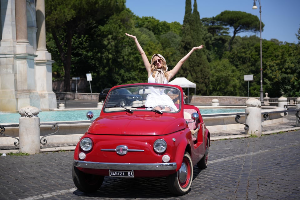 Rom im Fiat Jolly: private Oldtimer- und Fototour Rom im Fiat Jolly: ...