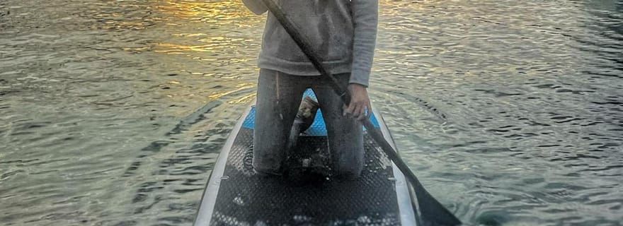 Cala Bona/S'Illot/Sa coma : excursion au coucher du soleil en stand up paddle