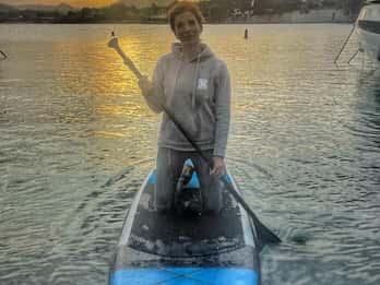 Cala Bona/S'Illot/Sa coma : excursion au coucher du soleil en stand up paddle