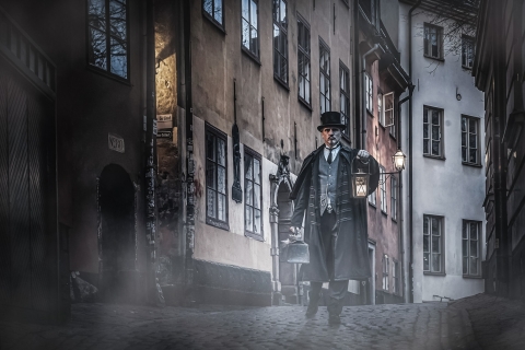 Stockholm : visite historique et balade fantôme de 1,5 hVisite en suédois à Södermalm