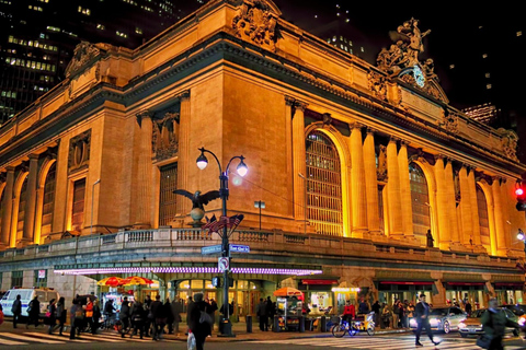 NYC: Magische stadslichten en stadsrondleiding door BroadwayNYC: Magische stadsverlichting en Broadway-stadsrondleiding per riksja