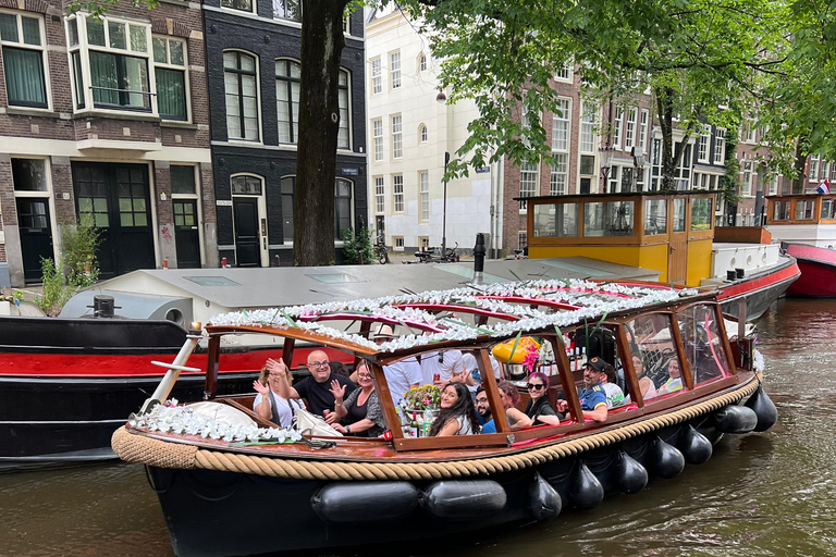 Amsterdam: Rondvaart met optioneel onbeperkt drankjesRondvaart met onbeperkt drankjes