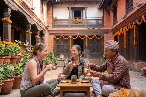 Kathmandu: Make a Marigold Garland & Celebrate Kukur Tihar