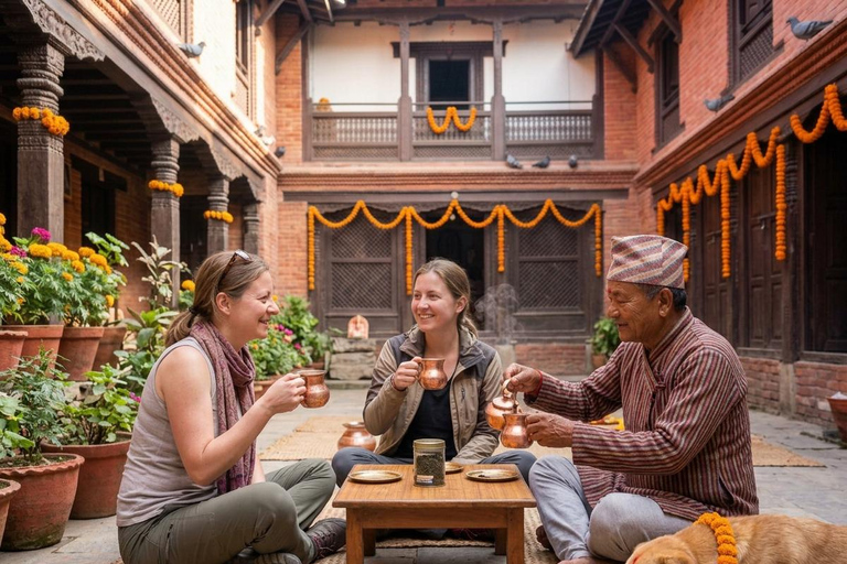 Kathmandu: Make a Marigold Garland & Celebrate Kukur Tihar