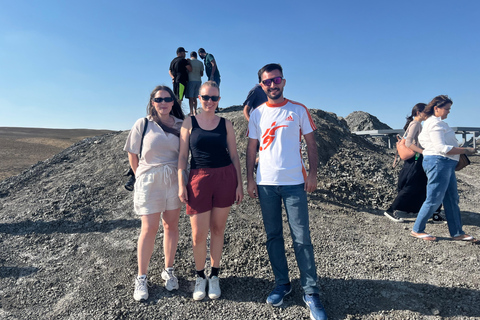 From Baku: Gobustan UNESCO Site & Mud Volcanoes Day Trip GROUP Gobustan & Mud Volcanoes