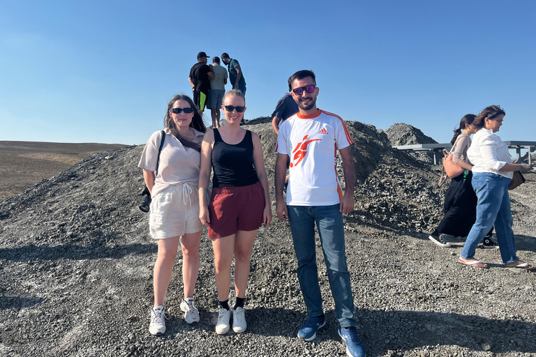 From Baku: Gobustan UNESCO Site & Mud Volcanoes Day Trip GROUP Gobustan & Mud Volcanoes