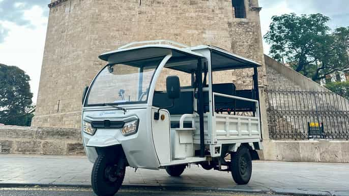 Valencia: Tour Tuk Tuk Completo 2H