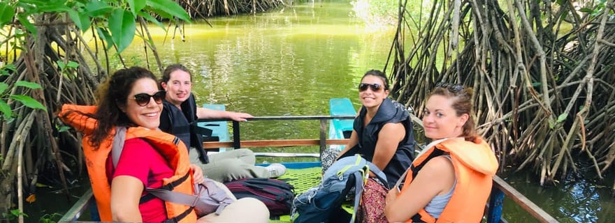 Baie d'Arugam : Safari en bateau lagon avec mesures de sécurité