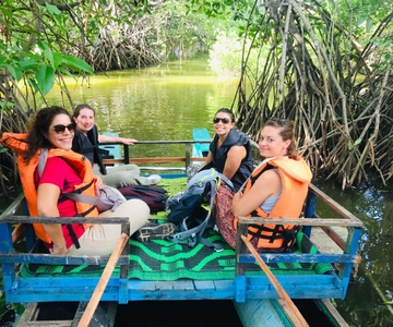 Baia di Arugam: Safari in barca nella laguna con misure di sicurezza