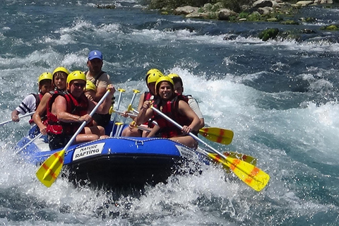 Tour de aventura en Antalya: barranquismo y raftingExcursión de Aventura en Antalya: Rafting y Barranquismo