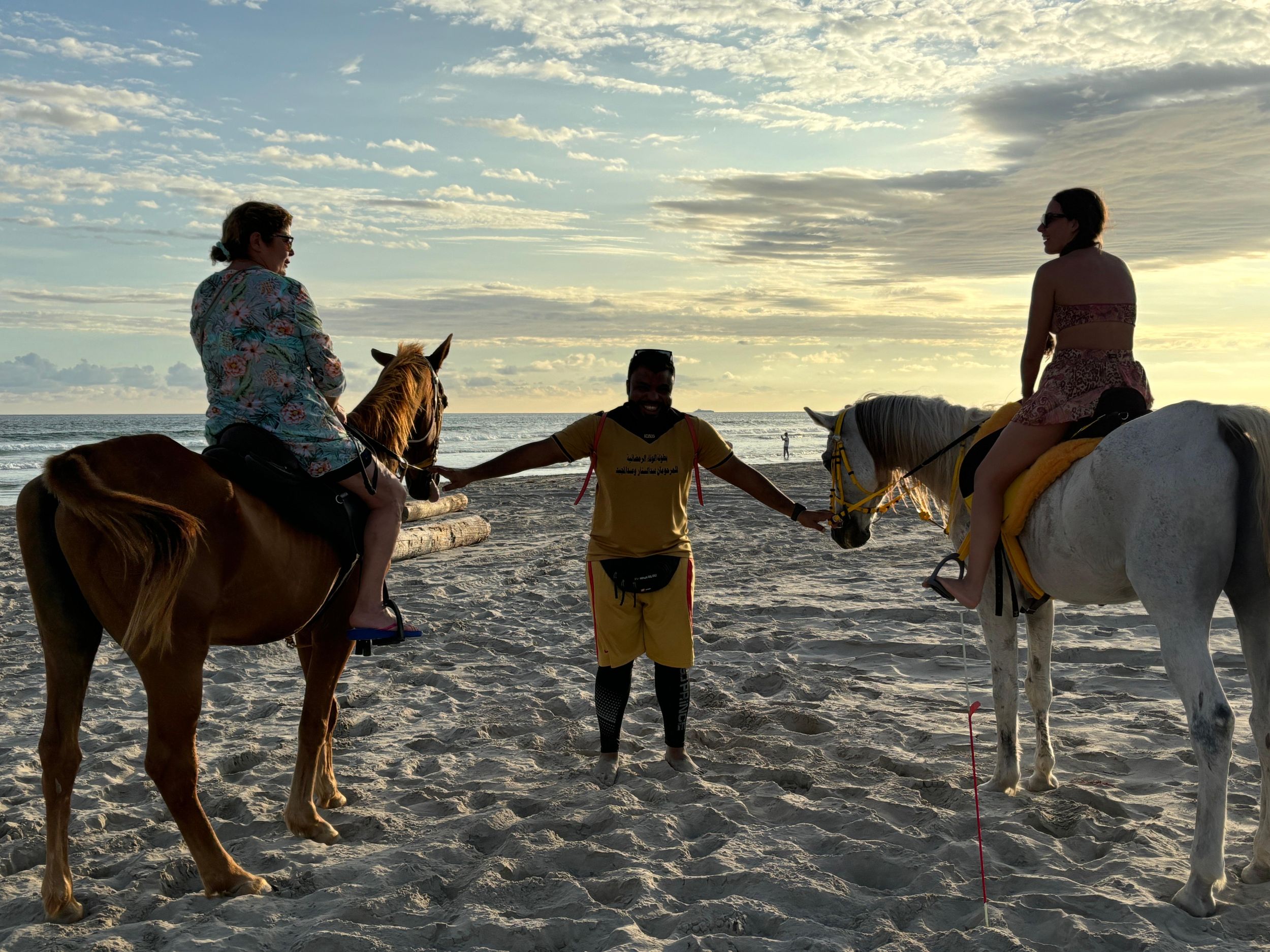Salalah-Reiten am Strand, optionaler Transfer vom Hotel