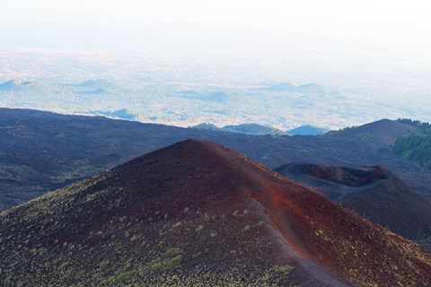 Etna wijnbelevenis zonsondergang