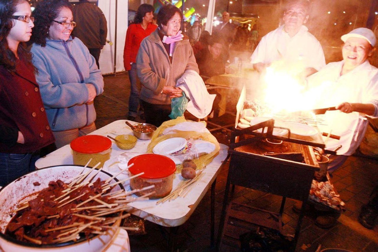 Tour gastronomico notturno di Lima