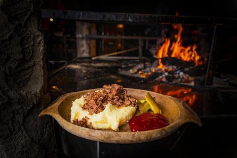 Rovaniemi: Ice sculpting, Sauna Experience & Dinner autumn