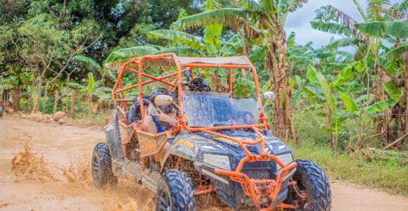 Punta Cana: Double Buggy Adventure with Cenote Visit & Swim