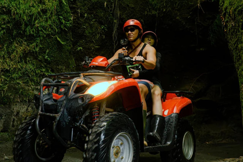 Ubud: Kuber ATV Quad Tandem Adventure with nature Waterfall