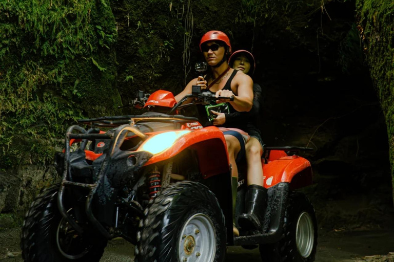 Ubud: Kuber ATV Quad Tandem Adventure with nature Waterfall