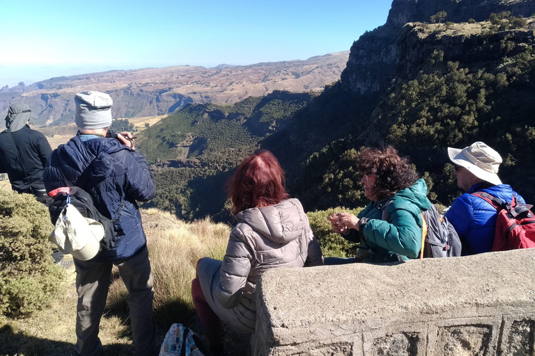 Von Gondar aus: 7-tägiger Simien Mountains Trek mit Camping